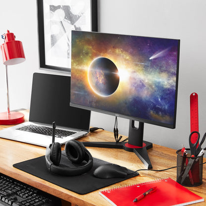 . 24" FHD (1920 X 1080P) 165Hz 1Ms Adaptive Sync Gaming Monitor with Cables, Black